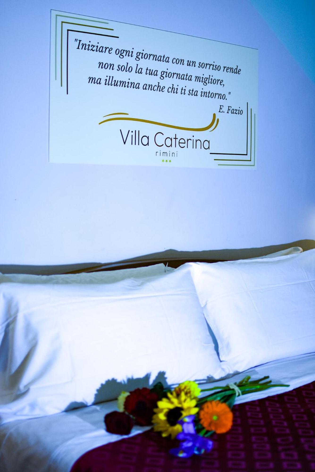 Hotel Villa Caterina Rimini Exteriör bild