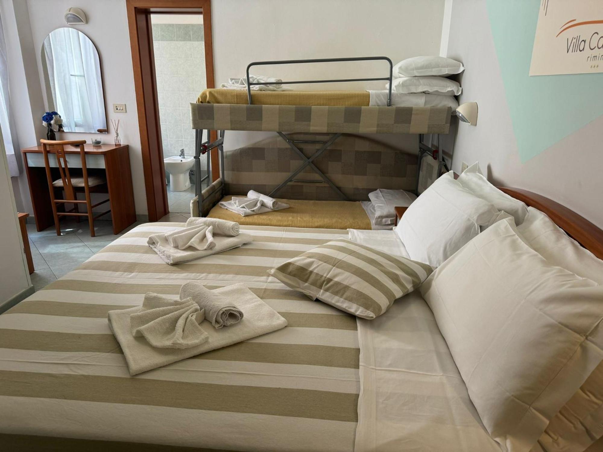 Hotel Villa Caterina Rimini Exteriör bild