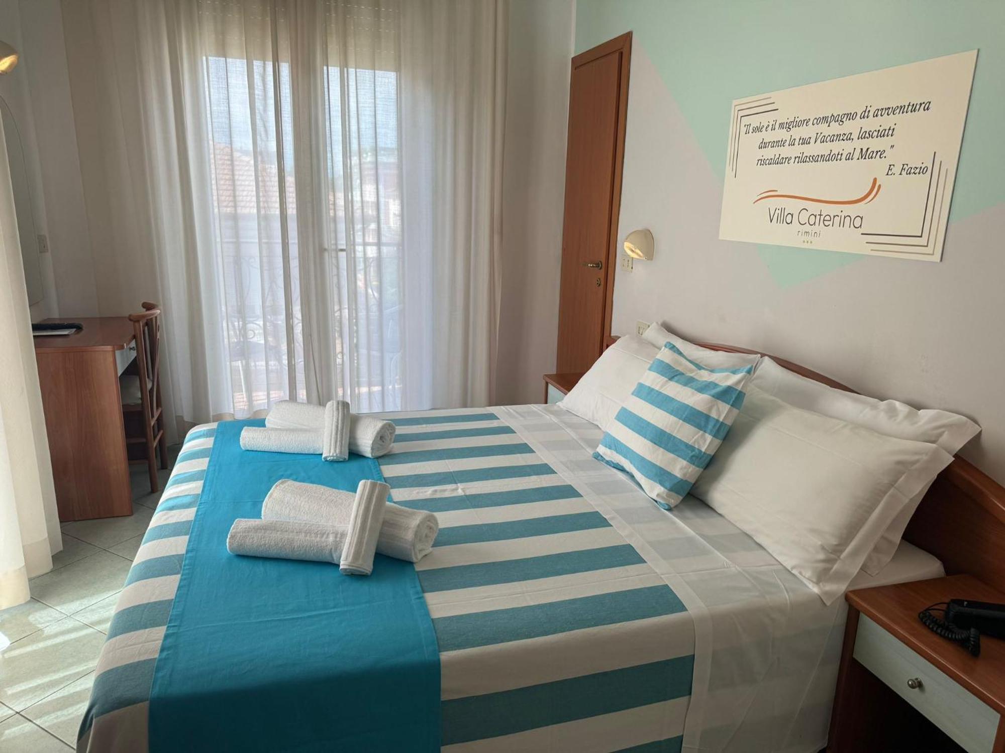 Hotel Villa Caterina Rimini Exteriör bild
