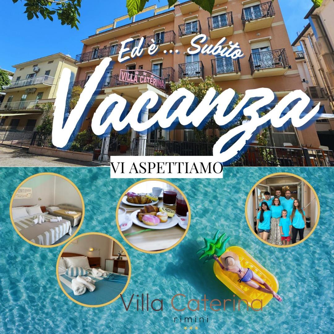 Hotel Villa Caterina Rimini Exteriör bild